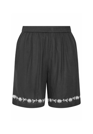 Yours Clothing, PLUS SIZE CASUAL SHORTS - Shorts - black