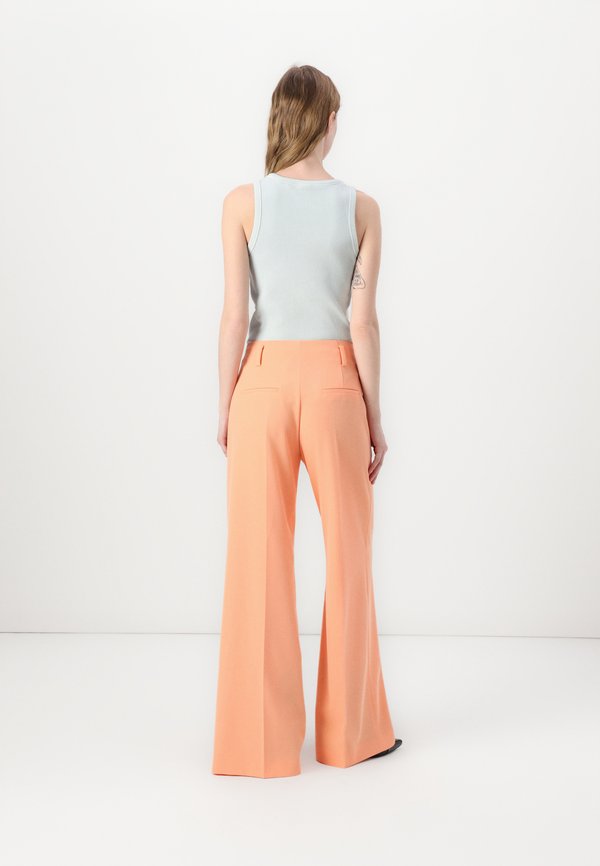 HEZENA - Trousers - bright orange4