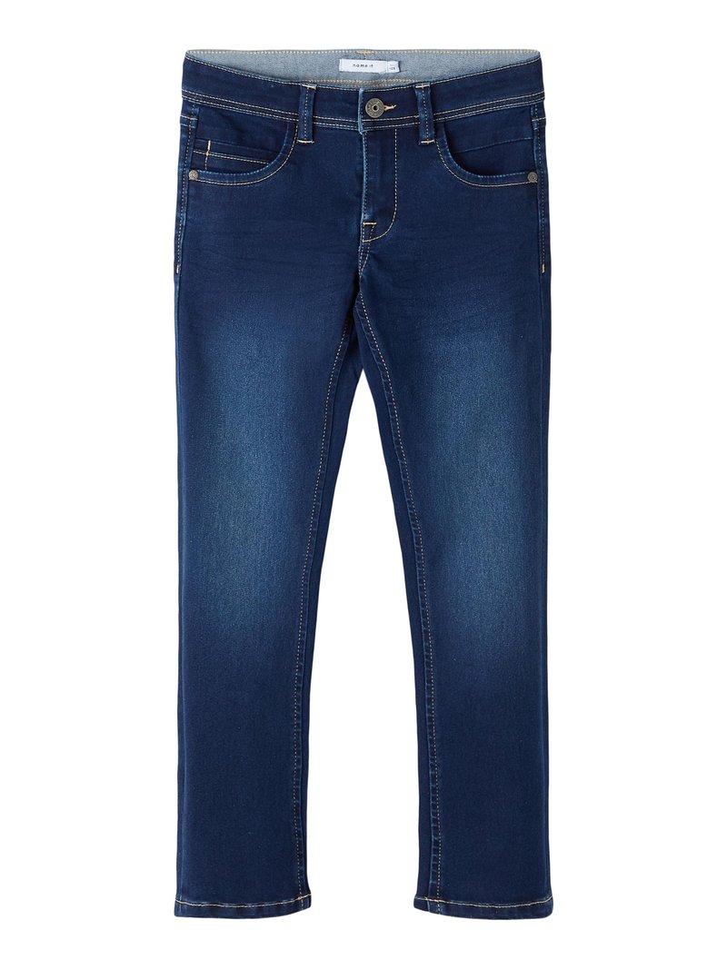 Name it - NKMSILAS PANT - Slim fit jeans - dark blue denim, Enlarge