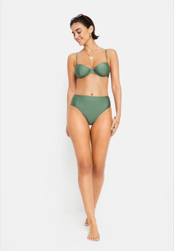 LSCN BY LASCANA PANTS HIGHLEG - Bikini bottoms - oliv4