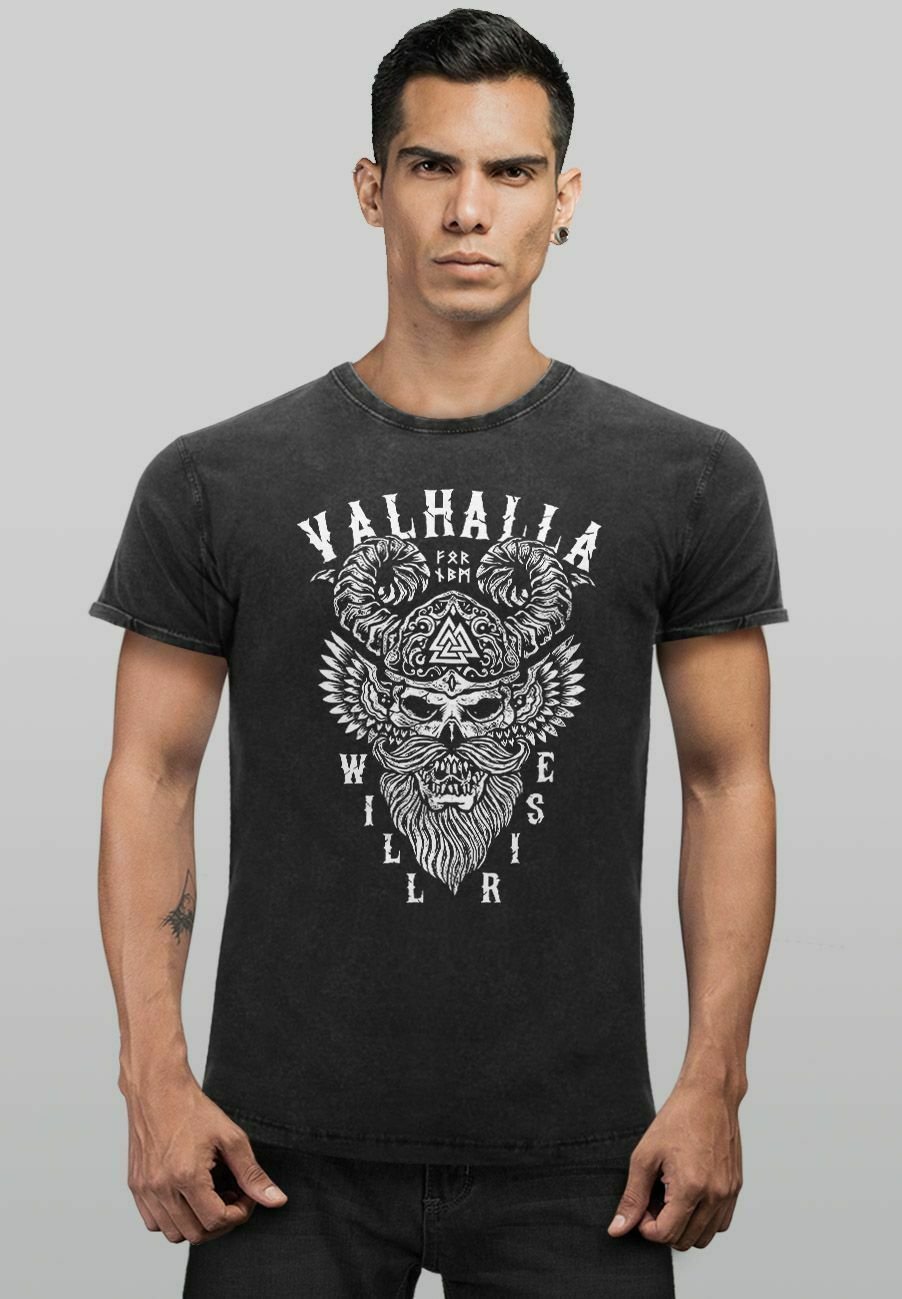 North - The Vegvisir - Camiseta Para Hombre Con Estampado De Runas