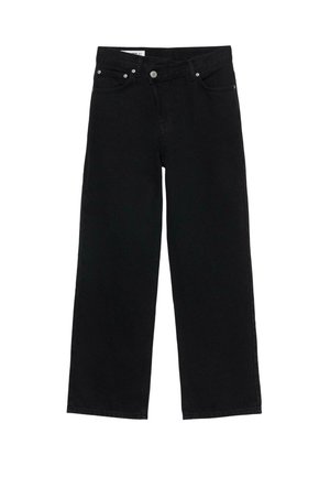 Egyenes szárú farmer - black