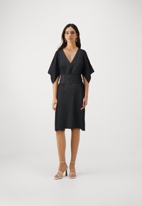 Liu Jo Jeans ABITO GEORGETTE - Koktel haljina / svečana haljina - nero
