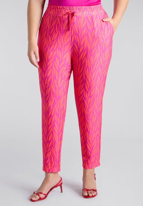 STAMPATI - Stoffhose - fucsia