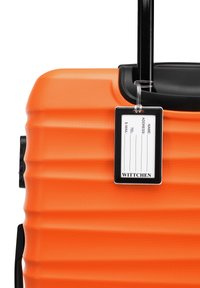 WITTCHEN LARGE SUITCASE WITH LUGGAGE TAG FROM ABS - Trolley - orange