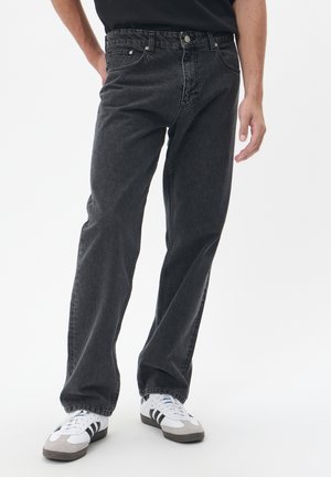 Straight leg jeans - grey denim