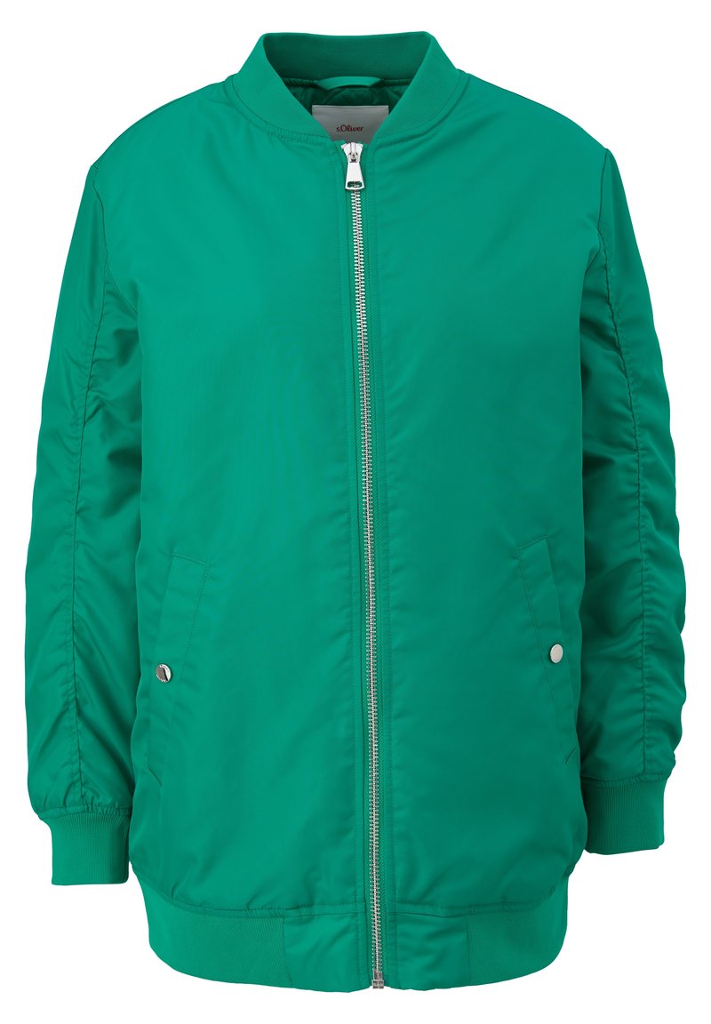 s.Oliver Halflange jas groen s.Oliver Halflange jas groen