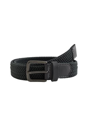 Braided belt - dark grey