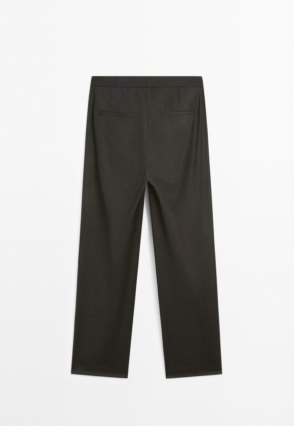FLOWING LOW-RISE STRAIGHT - Trousers3