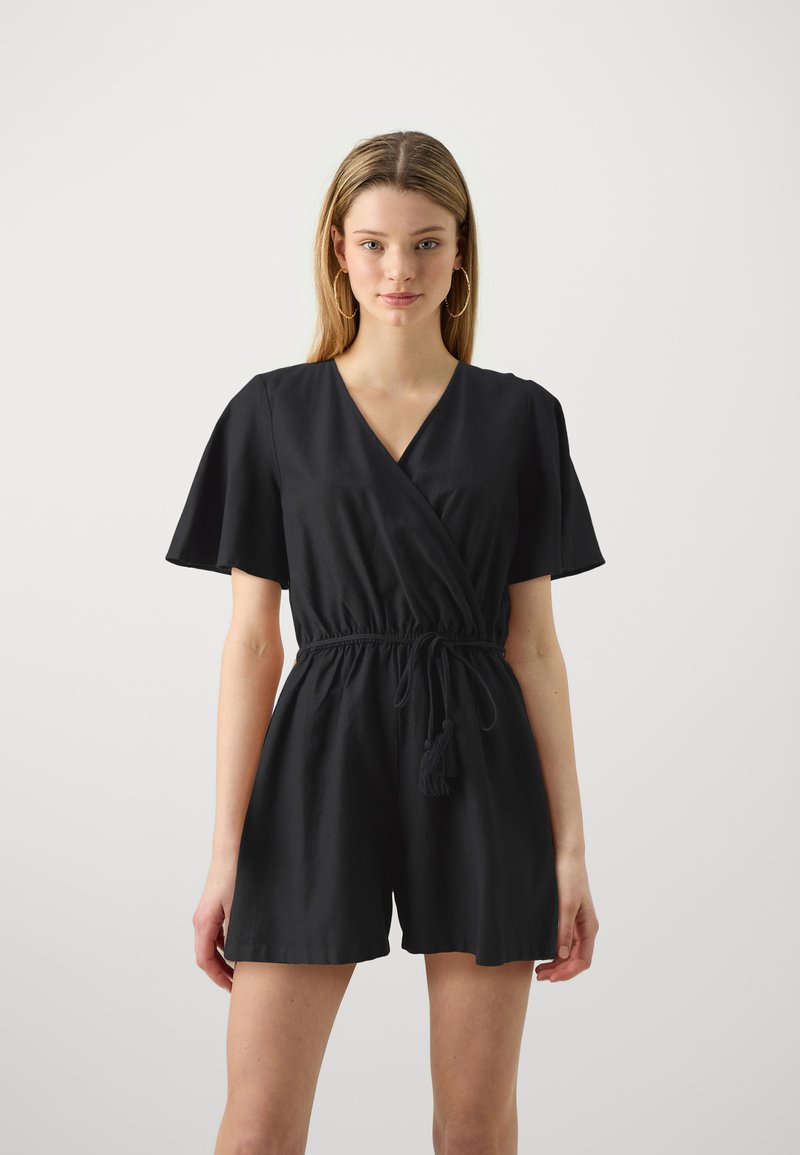 ONLY - ONLCALLIE PLAYSUIT - Kombinezons - black, Palielināt