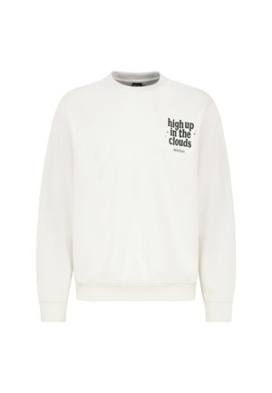 SWEATER MIT MOTIVIERENDEN - Jumper - white