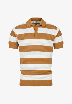 INDICODE JEANS, INTIDSEL POLOSHIRT - Polo - camel
