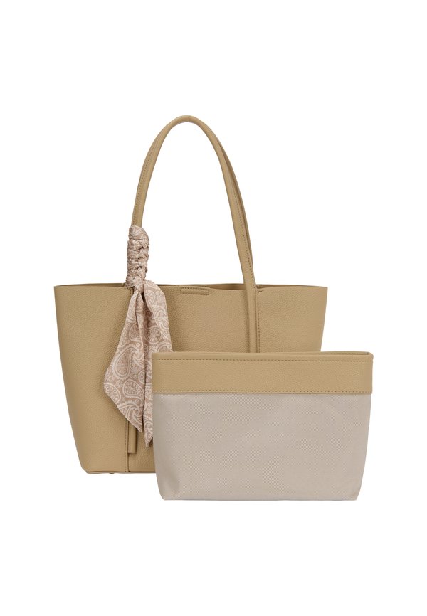 2-IN-1 SET - Handtasche - light khaki