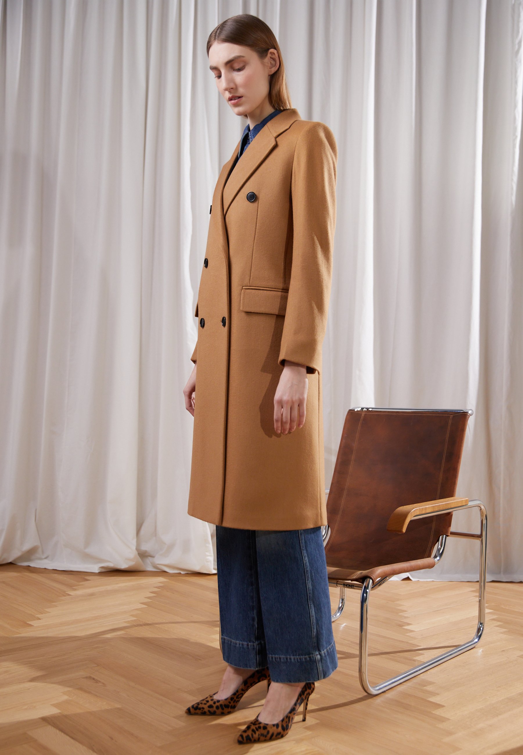 camel classic coat