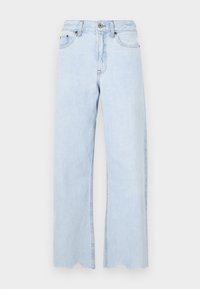 CLEAN WIDE LEG - Jean boyfriend - light-blue denim