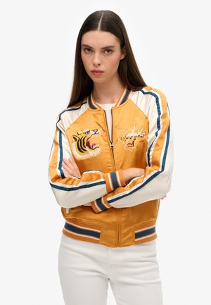IKAJAN EMBROIDERED - Bomberjacks - golden ochre yellow