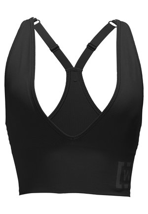 Wolford SHAPING ATHLEISURE CROP - Toppe - black