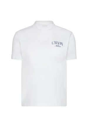 Calvin Klein Jeans, CLASSIC METALLIC LOGO TEE - Βασικό μπλουζάκι - bright white