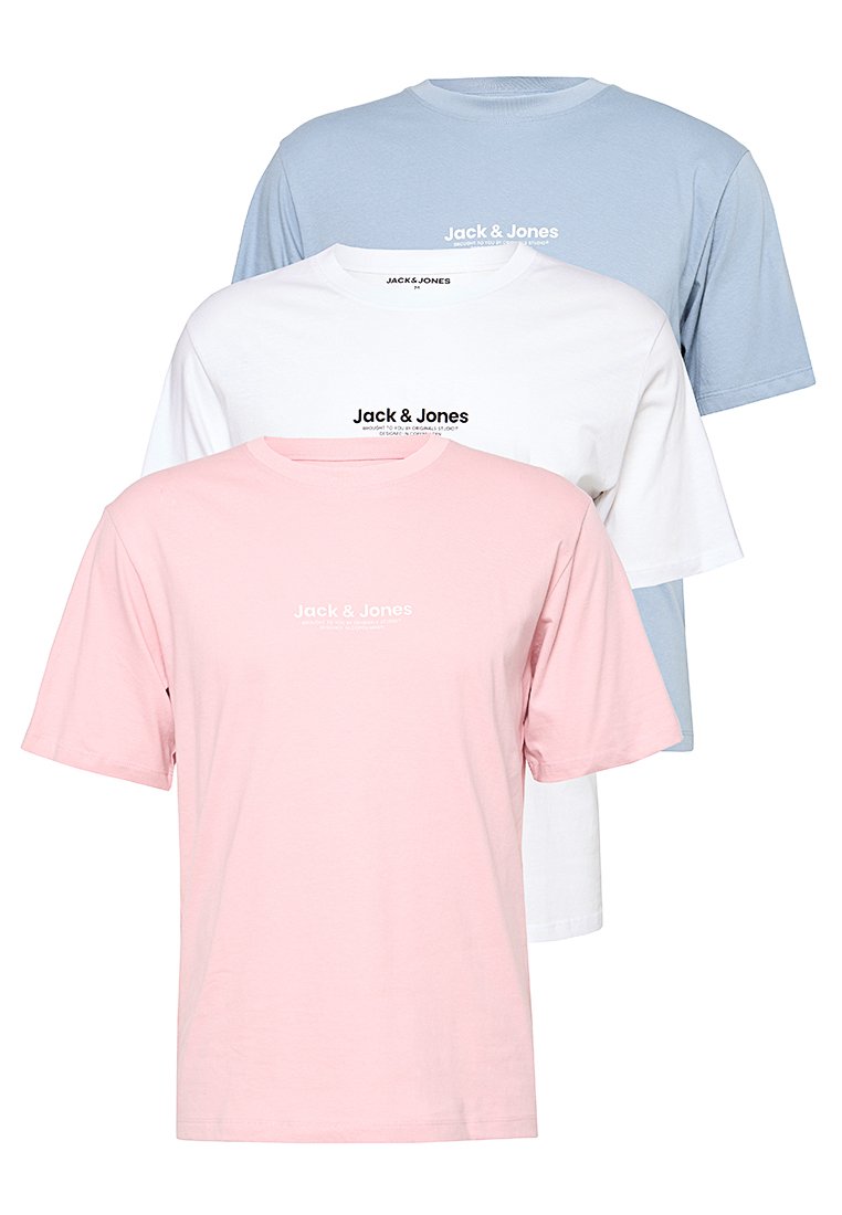 jack & jones T-shirt basic meerkleurig jack & jones T-shirt basic meerkleurig