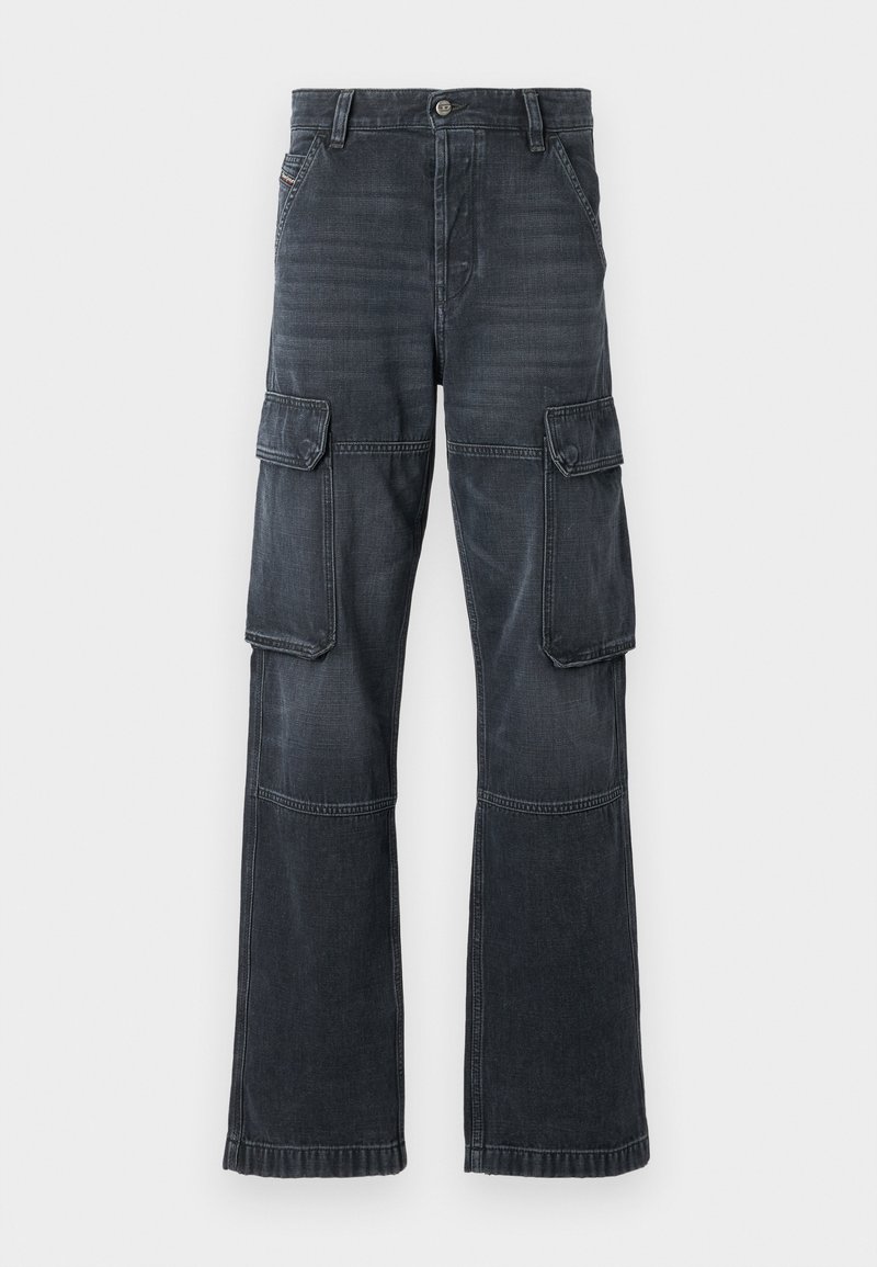 Diesel Relaxed fit jeans zwart denim/blackdenim