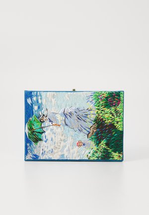 BOOK FEMME À L'OMBRELLE MONET - Psaníčko - lavande pierre