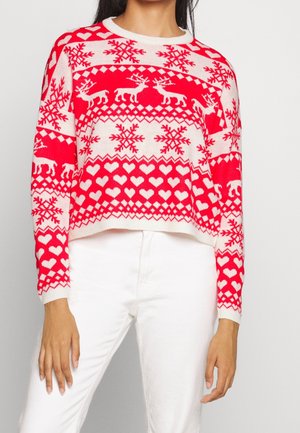 Cardigan - red