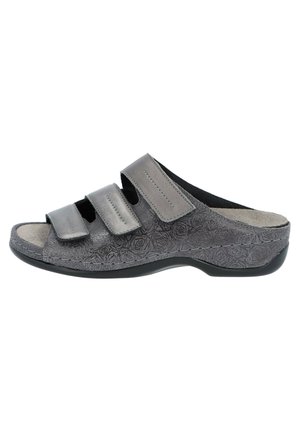 ANDREA - Mules - silbergrau