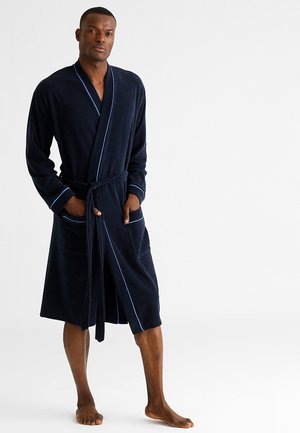Schiesser Dressing gown - navy