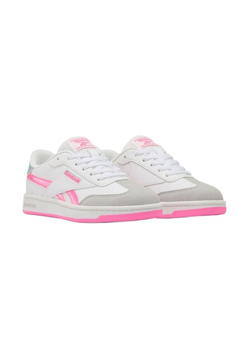 Reebok FORTE LOUNGER-WHITE - Walking trainers - white atomic pink new grey — foto 2