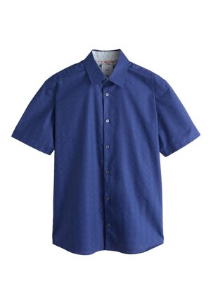 Next, REGULAR FIT - SHORT SLEEVE TEXTURED - Hemd - sapphire blue