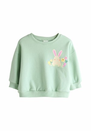CREW NECK - Sweatshirt - green easter