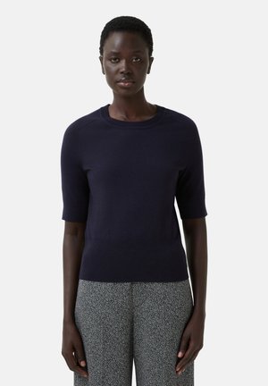 KURZARM IZZY - T-Shirt basic - navy-blau