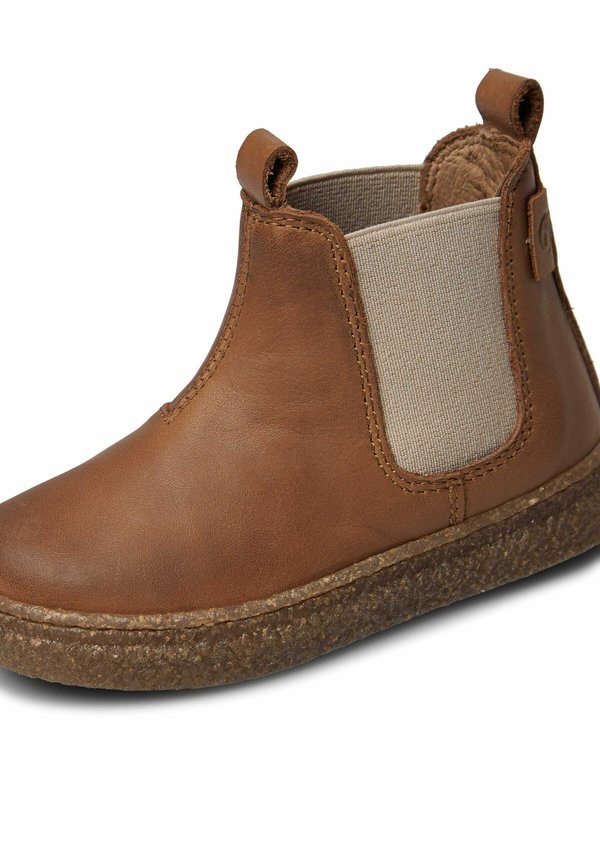 Stiefelette – cognac