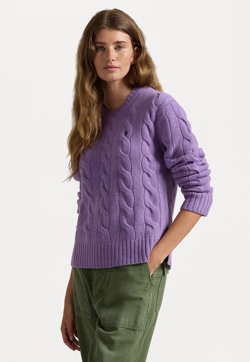 Polo Ralph Lauren CLASSIC LONG SLEEVE - Pulover - wisteria heather