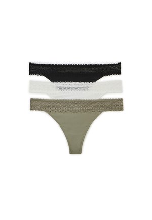 3 PACK - String - kaki