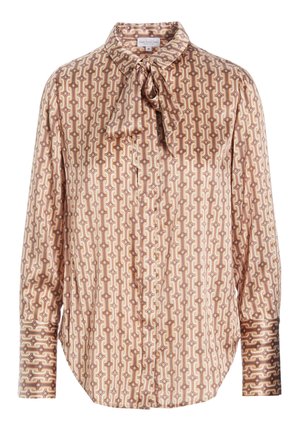 Button-down blouse - gold-coloured