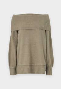 ONLHAZEL COWLNECK - Vesta - weathered teak