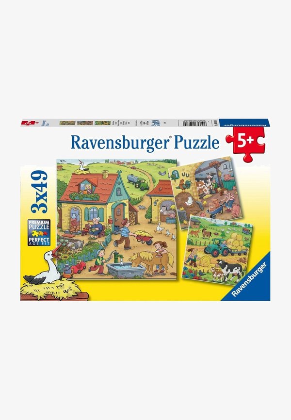 VIEL LOS AUF DEM BAUERNHOF – P – Puzzle