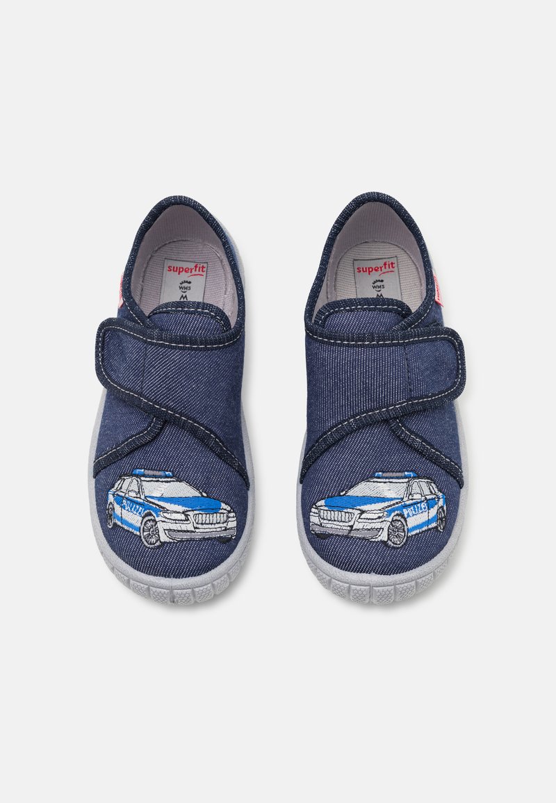 Superfit - BILL - Papuci de casă - blau/grau, Extindeți
