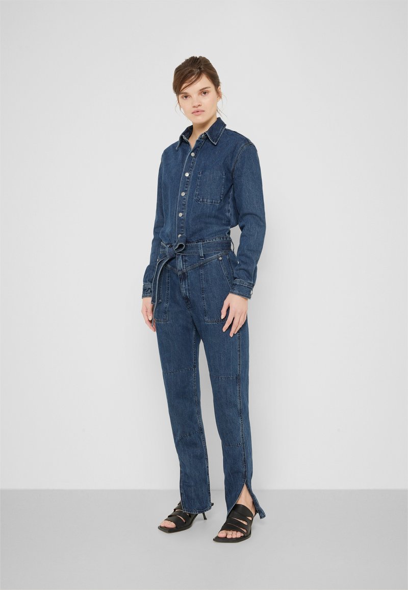 Damen Kleider | rag & bone MIA Jumpsuit vincent/blau - IF98521 Damen Kleider | rag & bone MIA Jumpsuit vincent/blau - IF98521