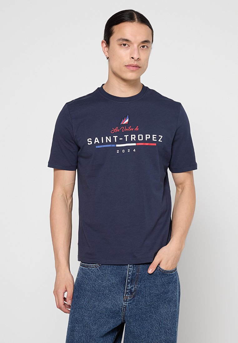 North Sails T-shirt print donkerblauw