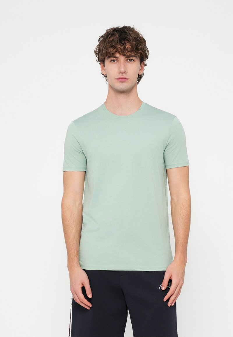 Armani Exchange T-shirt basic lichtgroen