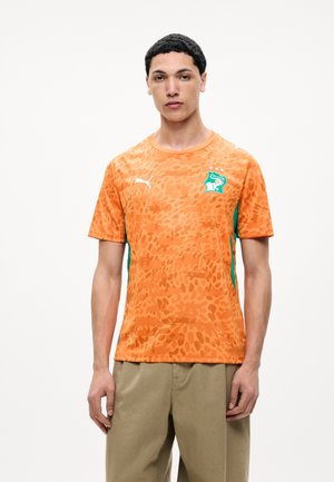 Puma IVORY COAST FIF HOME REPLICA - Îmbrăcăminte echipe naționale - rickie orange/sport green