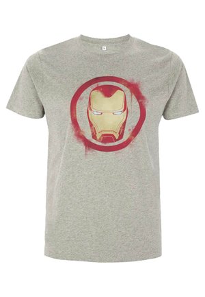 AVENGERS: ENDGAME IRON MAN SPRAY LOGO - T-shirt z nadrukiem