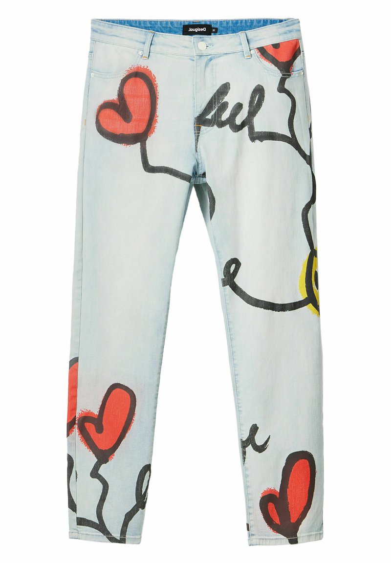 Desigual Straight leg jeans wit
