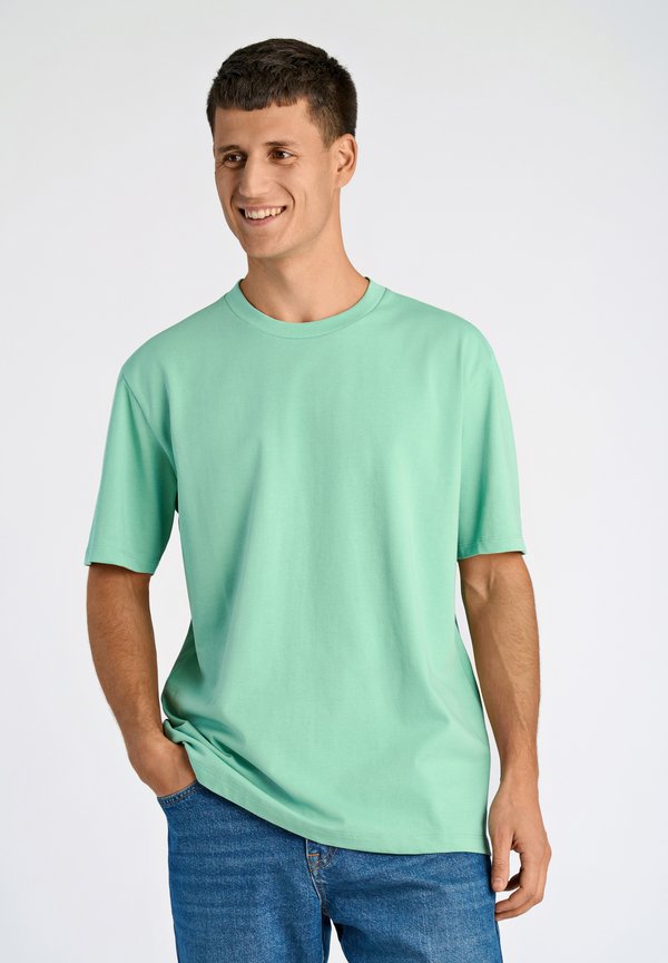 O NECK TEE OVERSIZE - T-Shirt basic - bright mint