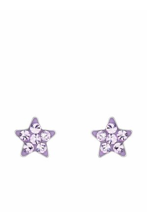 STAR - Boucles d'oreilles - lila