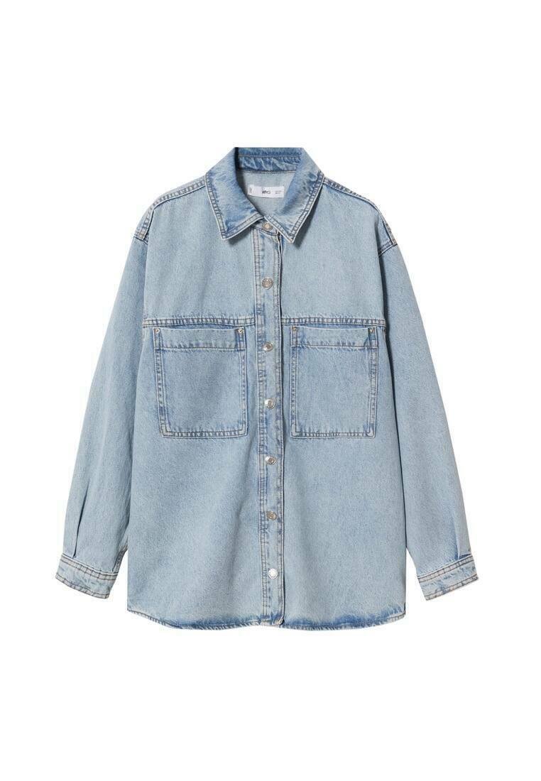 pull and bear denim shirt