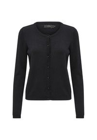 PCTANA - Strickjacke - black