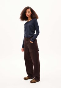 ARMEDANGELS ENRICCAA SOFT - Langarmshirt - night sky